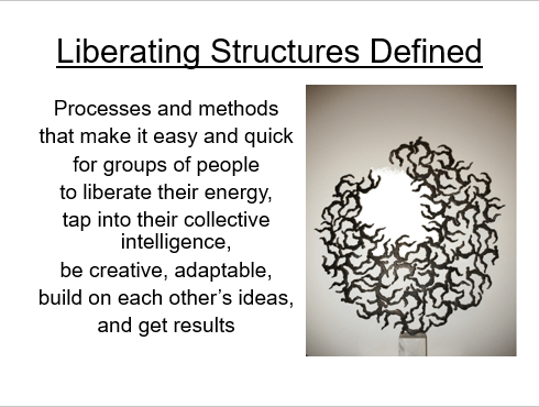 2009 definition of Liberating Structures